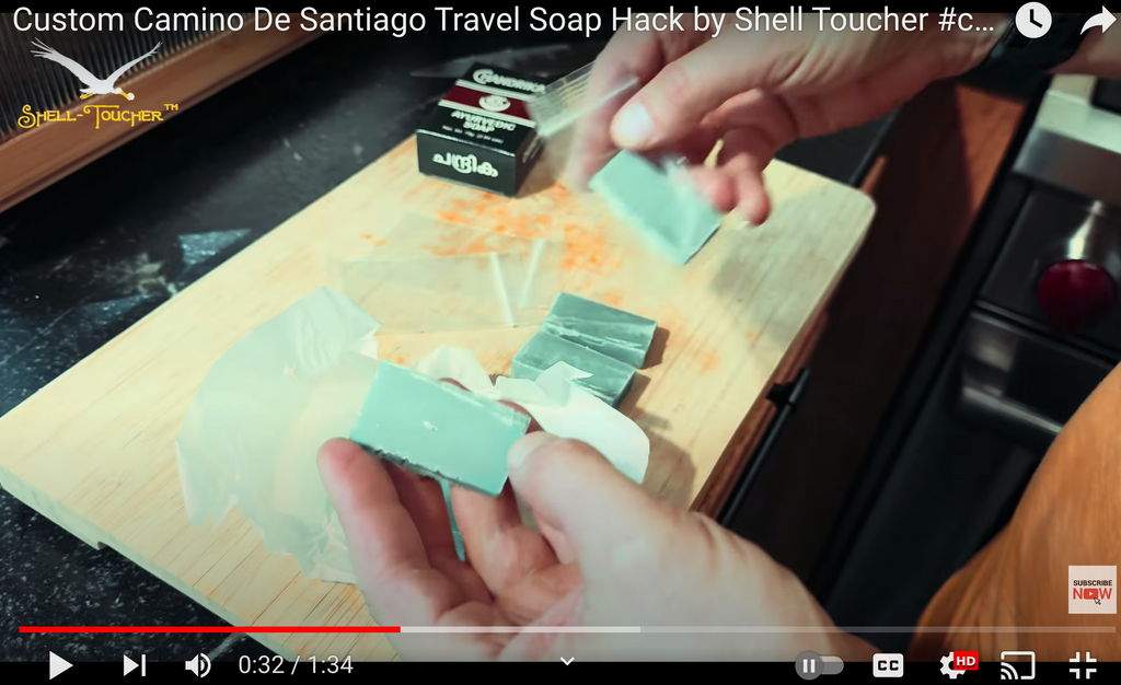 Travel Soap Packing Hack for Camino