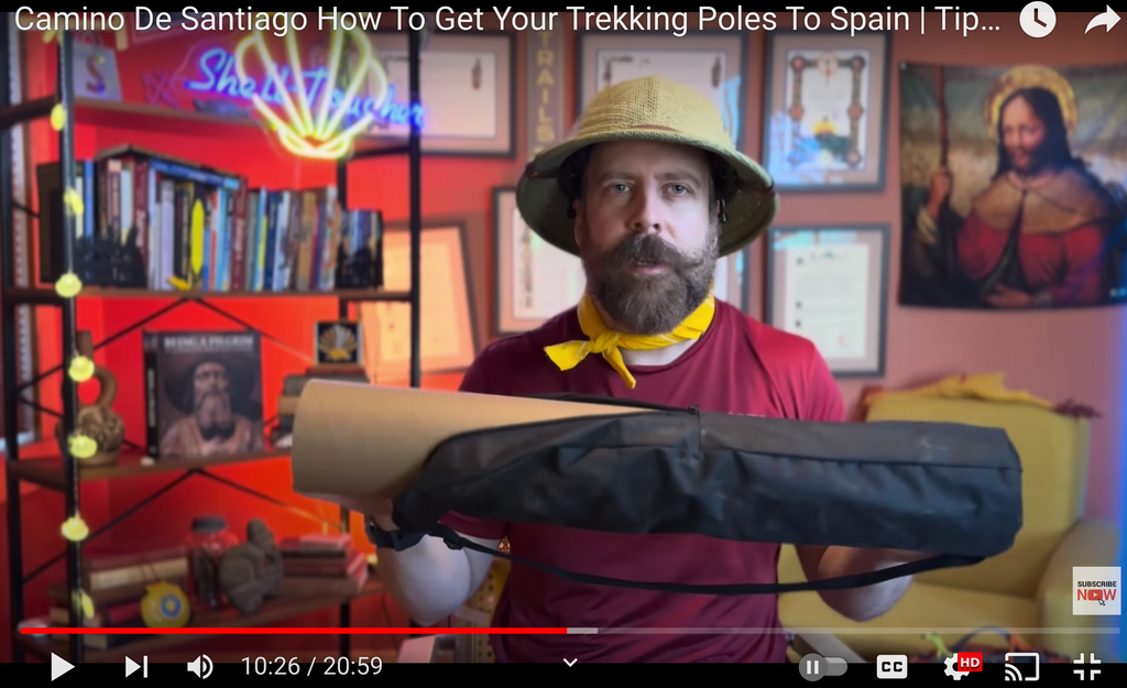 Camino De Santiago How To Get Your Trekking Poles To Spain | Tips, Tricks & Hacks #caminofrances