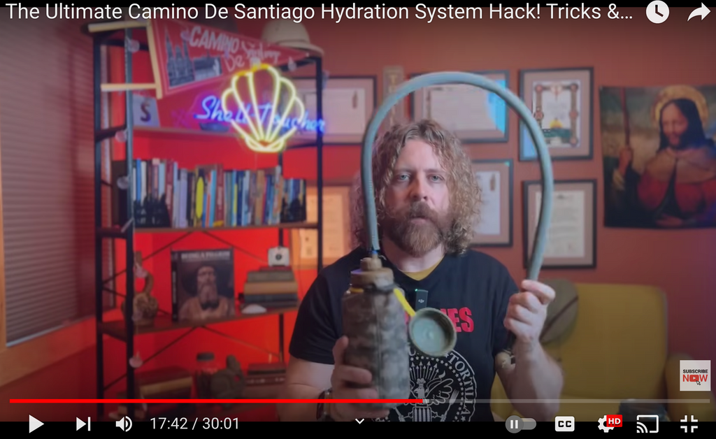 The Ultimate Camino De Santiago Hydration System Hack! Tricks & Training Tips by Shell Toucher