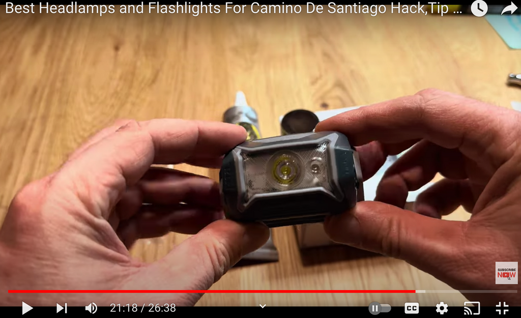 Best Headlamps & Flashlights For Camino De Santiago