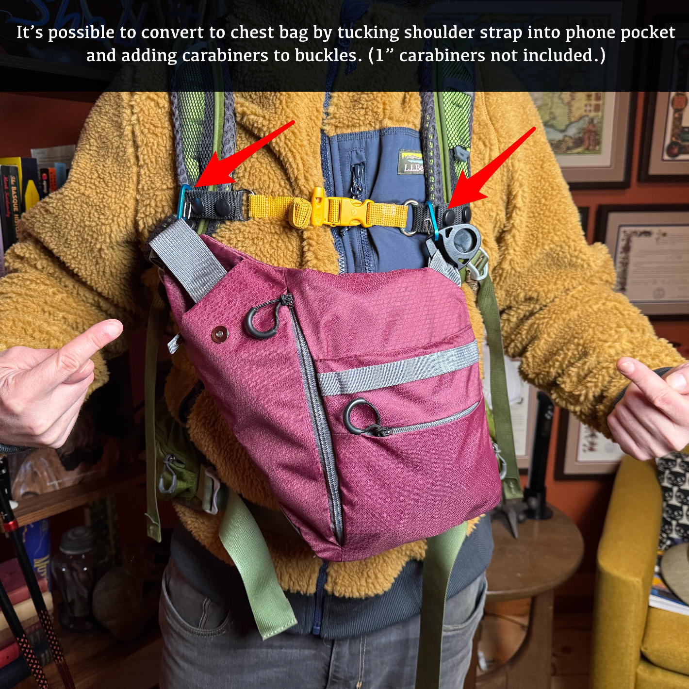 Shell Toucher All Weather Camino Sling Bag Your Best Friend On The T