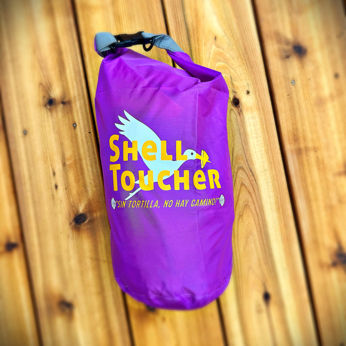 Shell Touch Pay Shell Toucher Dry Bags 5L & 10L | Ultra-Light, Waterproof, Camino-Test