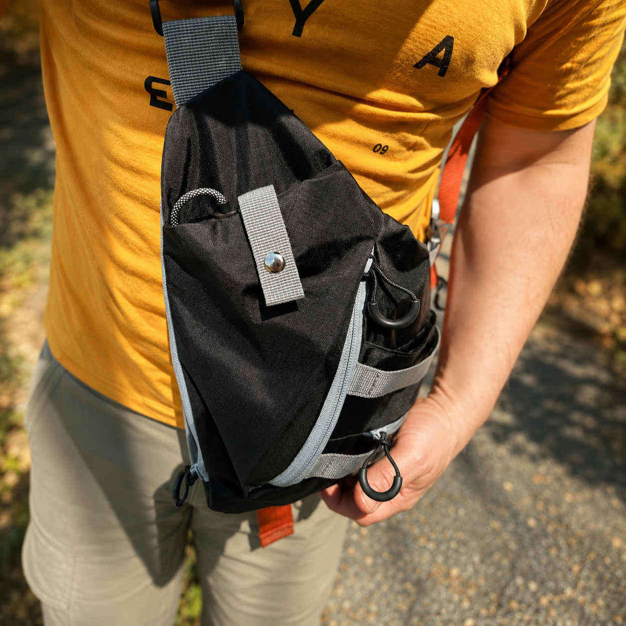 Shell Touch Pay Shell Toucher V2 All Weather Camino Sling Bag | Your Best Friend On Th